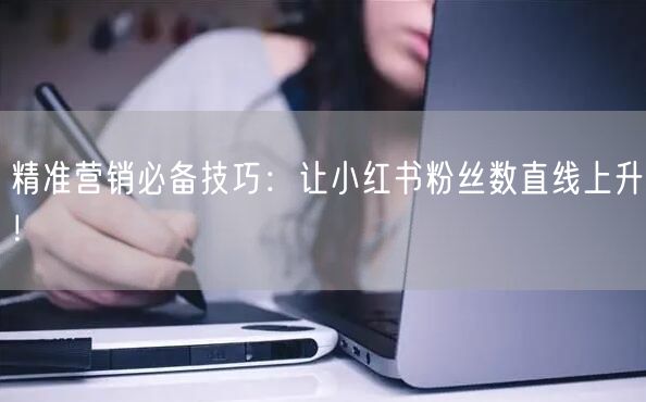 精准营销必备技巧：让小红书粉丝数直线上升！