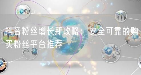 抖音粉丝增长新攻略：安全可靠的购买粉丝平台推荐