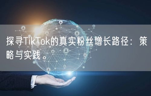 探寻TikTok的真实粉丝增长路径：策略与实践。