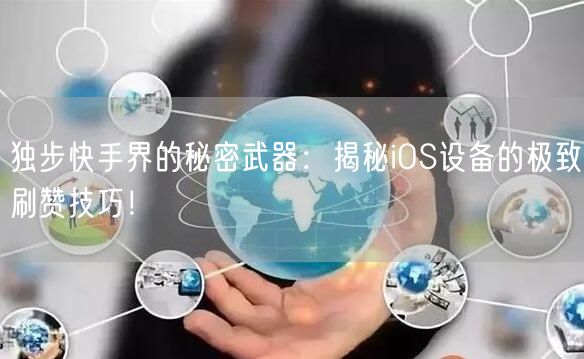 独步快手界的秘密武器：揭秘iOS设备的极致刷赞技巧！