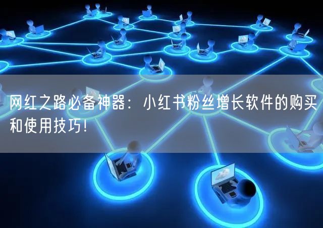 网红之路必备神器：小红书粉丝增长软件的购买和使用技巧！