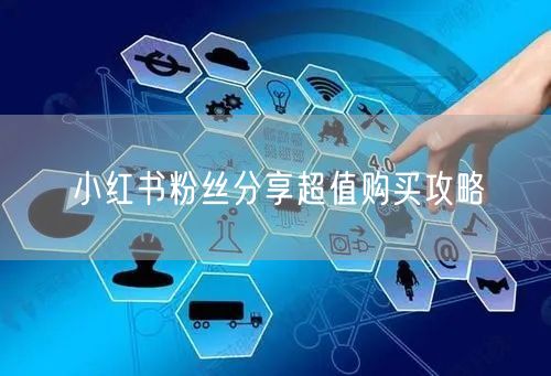 小红书粉丝分享超值购买攻略