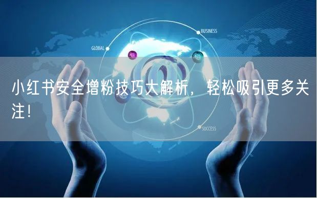 小红书安全增粉技巧大解析，轻松吸引更多关注！