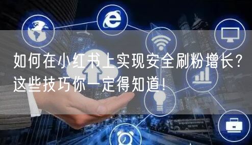 如何在小红书上实现安全刷粉增长？这些技巧你一定得知道！