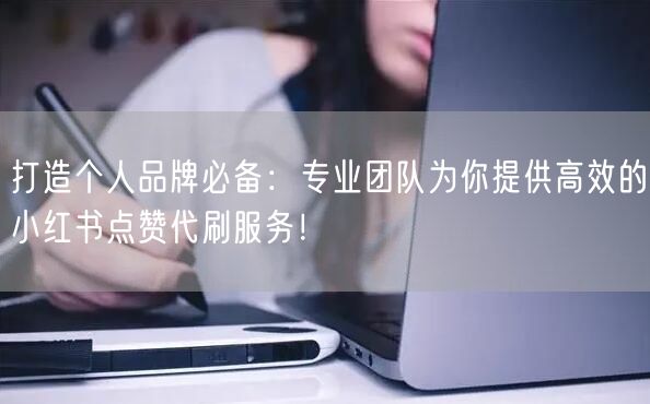 打造个人品牌必备：专业团队为你提供高效的小红书点赞代刷服务！