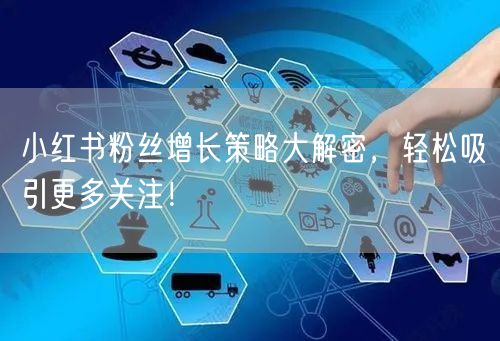小红书粉丝增长策略大解密，轻松吸引更多关注！