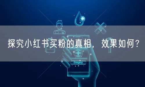 探究小红书买粉的真相，效果如何？