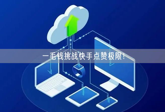 一毛钱挑战快手点赞极限！