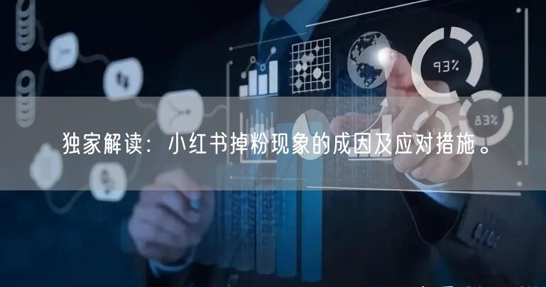 独家解读：小红书掉粉现象的成因及应对措施。