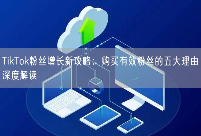 TikTok粉丝增长新攻略：购买有效粉丝的五大理由深度解读
