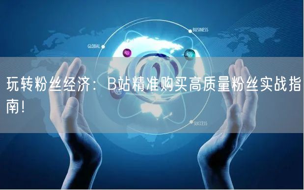 玩转粉丝经济：B站精准购买高质量粉丝实战指南！