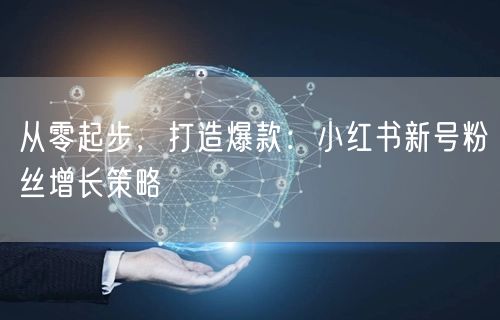 从零起步，打造爆款：小红书新号粉丝增长策略
